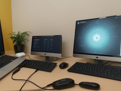 Profissional de hipnoterapia conduzindo sessão online, com foco no bem-estar e transformação pessoal.