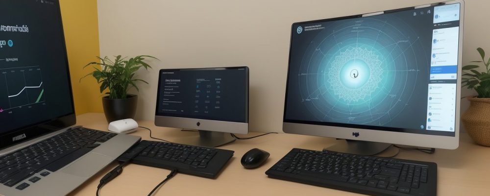 Profissional de hipnoterapia conduzindo sessão online, com foco no bem-estar e transformação pessoal.