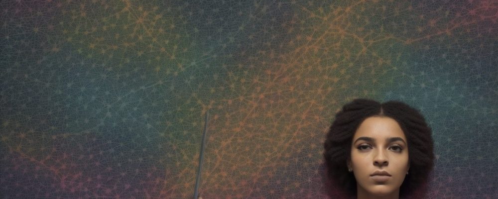 Ilustração representando a história contemporânea, com foco no século XX e seus impactos nas políticas públicas e liderança.