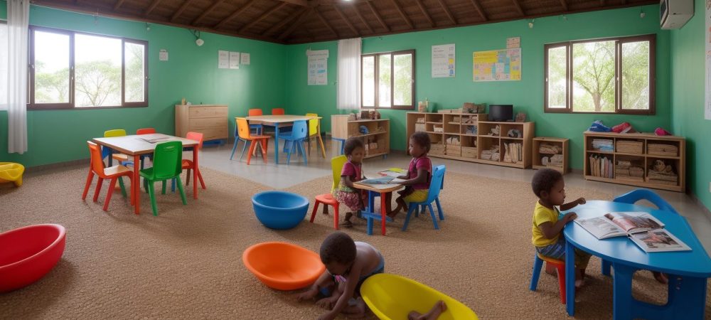 Crianças explorando a história do bairro em atividades de ensino fundamental, com foco em história local