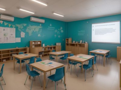 Educadores avaliando sinais de dificuldades de aprendizagem em um ambiente colaborativo