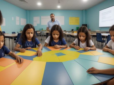 Professores observando alunos para identificar dificuldades de aprendizagem em sala de aula