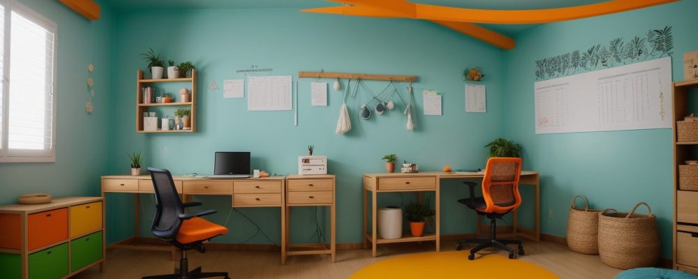 Educador observando alunos diversos em sala, destacando dificuldades de aprendizagem e estratégia de ensino.