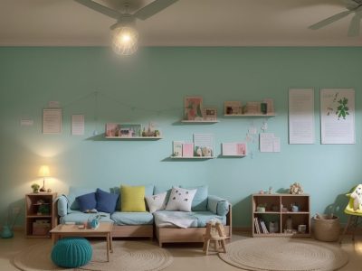 Crianças em sala de aula observadas por educadores para dificuldades de aprendizagem