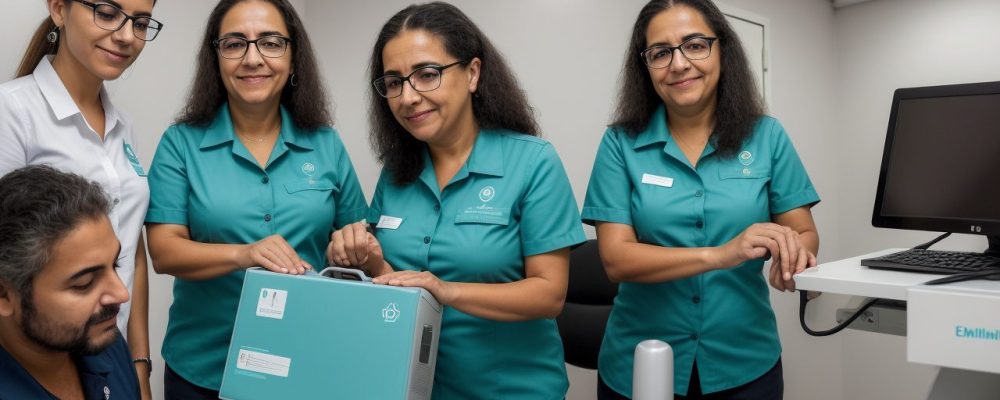 Representação visual da implementação da ISO 9001 na administração pública, com foco em eficiência, satisfação do cidadão e melhoria contínua.