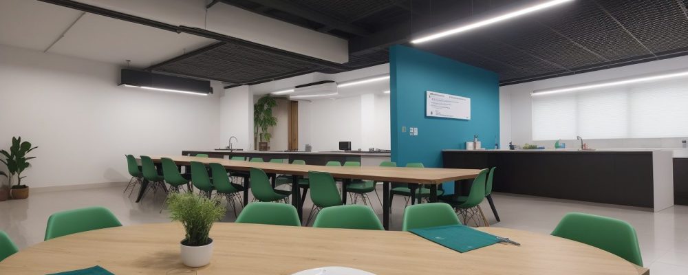 Equipes de servidores públicos colaborando em ambiente ágil com quadros Kanban e gráficos.