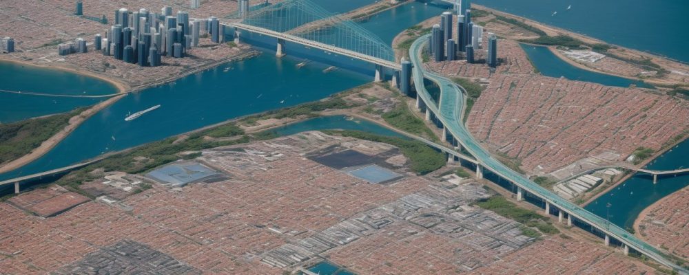 Visualização de mapas digitais mostrando dados geográficos para planejamento urbano eficaz.