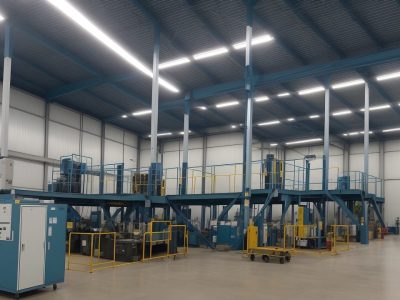 Automação industrial eletrônica melhorando eficiência no setor público