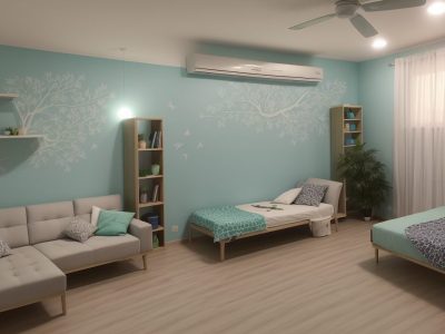 Estudantes aprendendo inglês básico em ambiente de sala de aula moderna para o setor público.