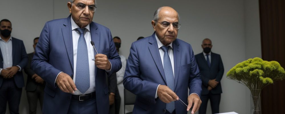 Mestre de cerimônia conduzindo evento público com fluidez e profissionalismo, envolvendo o público.