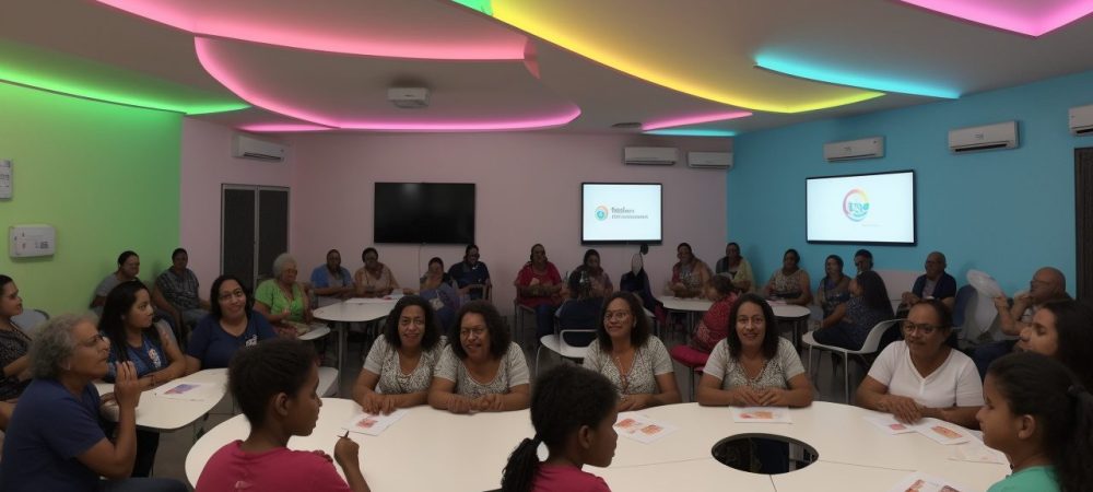 Crianças em sala de aula inclusiva, com foco em estratégias e cursos para inclusão de crianças com Asperger