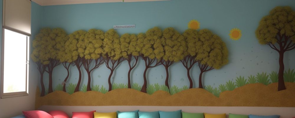 Crianças em sala de aula inclusiva, com foco em estratégias para auxiliar crianças com TOC, promovendo um ambiente acolhedor e adaptado