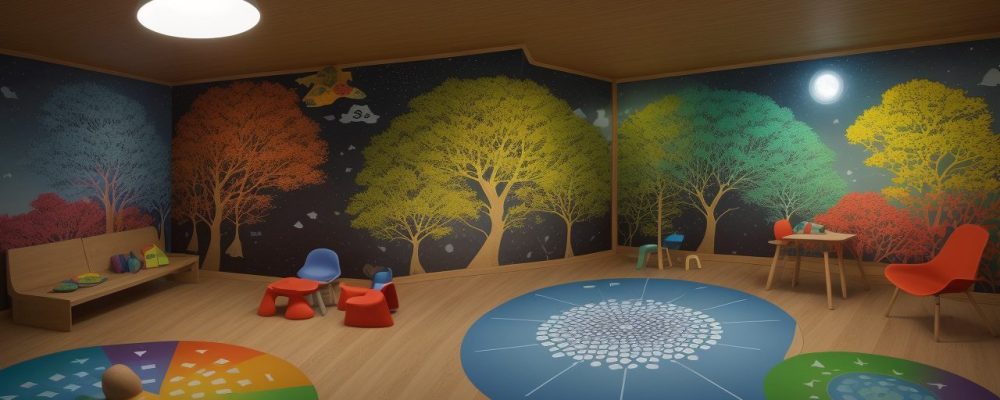 Crianças aprendendo Braille em sala de aula inclusiva, com foco na educação e inclusão de crianças com deficiência visual.