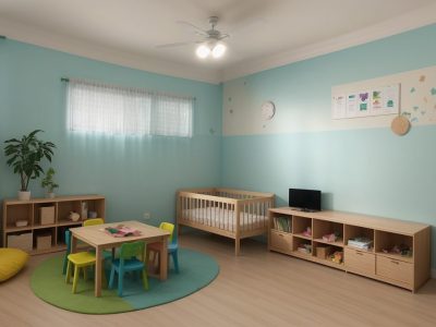 Crianças aprendendo em sala de aula inclusiva, com recursos de educação para deficientes visuais e tecnologias assistivas