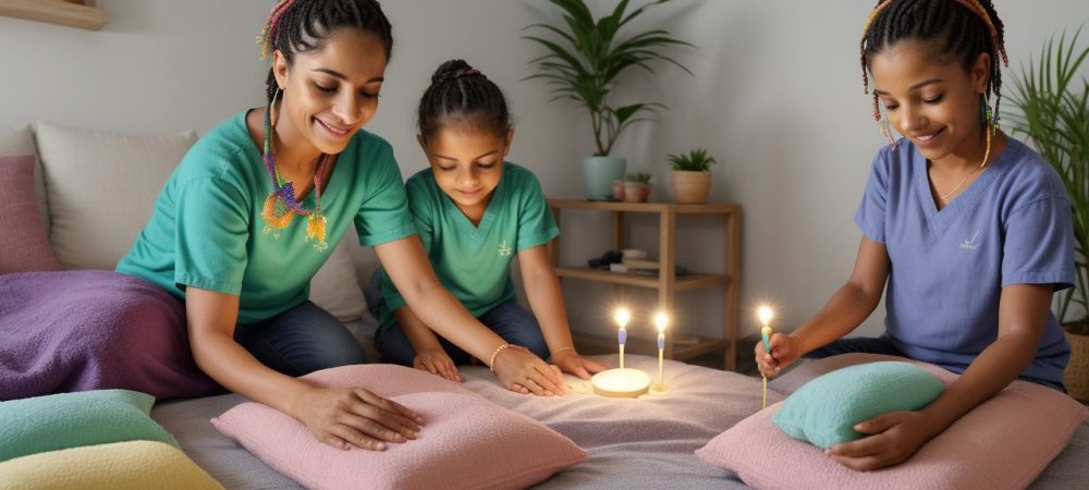 Criança recebendo intervenção precoce, com foco nos sintomas e tratamento do Transtorno Desintegrativo da Infância.