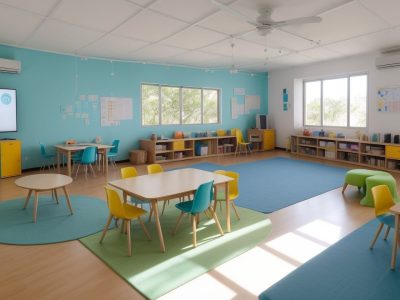 Sala de aula com tecnologia assistiva para intervenções em dificuldades de aprendizagem