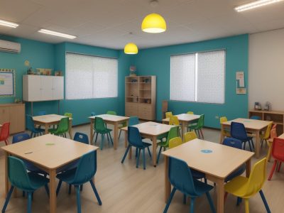 Ambiente de aprendizagem com recursos visuais para lidar com dificuldades de aprendizagem