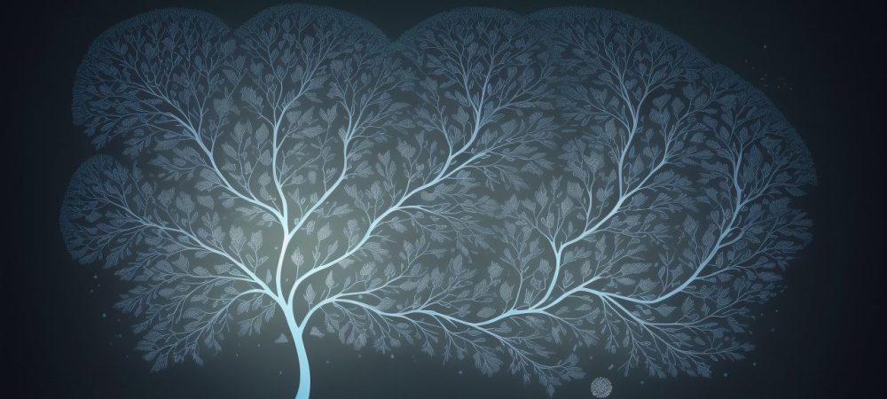 Ilustração de introdução à filosofia com pessoas estudando e debatendo conceitos filosóficos em um ambiente de estudo moderno.