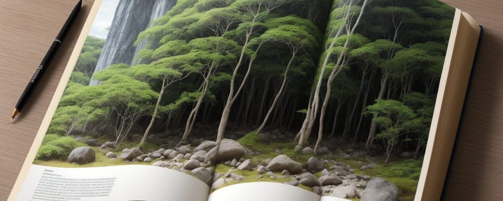 Ilustração de um livro aberto com o título Introdução ao Direito, cercado por elementos visuais representando o estudo e a aplicação das leis.