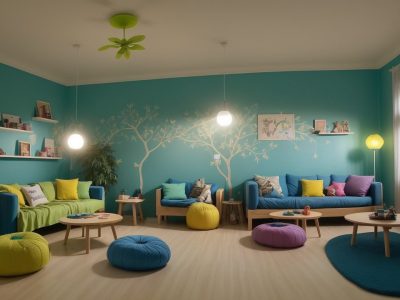 Alunos engajados utilizando jogos educacionais em sala de aula, promovendo aprendizado interativo e divertido