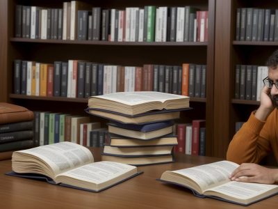 Jornal com o título Jornalismo Impresso em destaque, em meio a outros elementos visuais representando reflexão e debate.