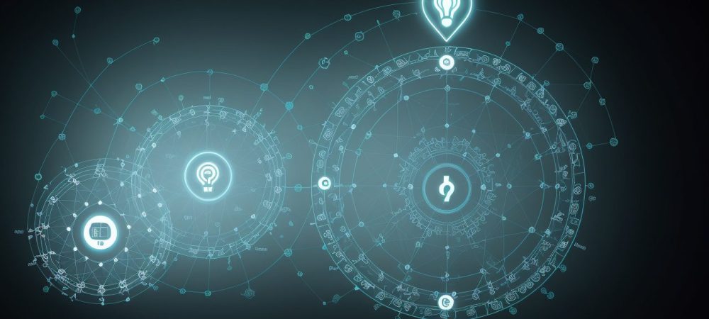 Ilustração sobre a importância da LGPD, destacando um curso online e a confiança do cliente em relação à proteção de dados.