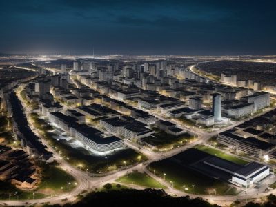 Representação visual da LGPD sendo aplicada na administração pública, com foco em transparência, dados protegidos e confiança.