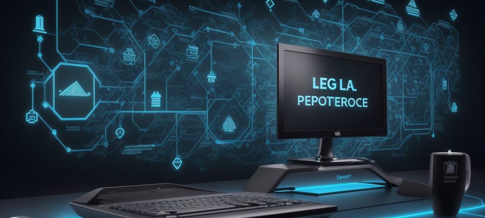 Servidores públicos estudando em um curso online sobre LGPD e proteção de dados em um ambiente digital moderno e transparente, com otimização de dados