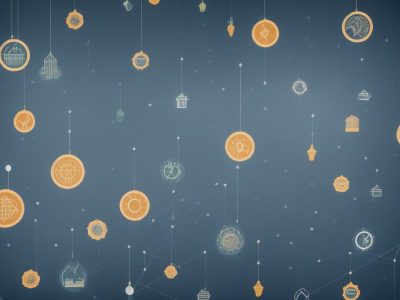 Ilustração de um ambiente de trabalho com foco em legislação trabalhista, representando um espaço saudável e produtivo, com pessoas colaborando e gráficos de sucesso.