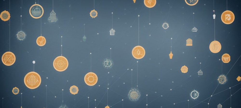 Ilustração de um ambiente de trabalho com foco em legislação trabalhista, representando um espaço saudável e produtivo, com pessoas colaborando e gráficos de sucesso.