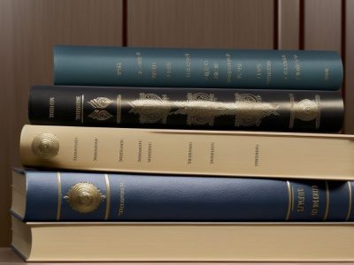 Representação visual da aplicação da LINDB com livros jurídicos, documentos legais e balança da justiça em ambiente formal