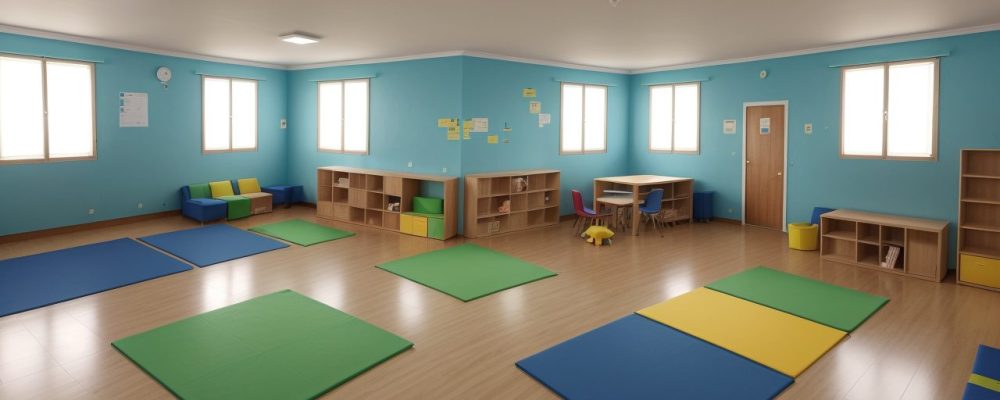 Crianças engajadas em atividades de letramento na educação infantil, com livros e materiais coloridos, em um ambiente acolhedor e estimulante