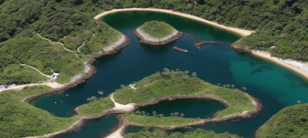 Representação visual do licenciamento ambiental, mostrando etapas e tipos, com foco em projetos e sustentabilidade.