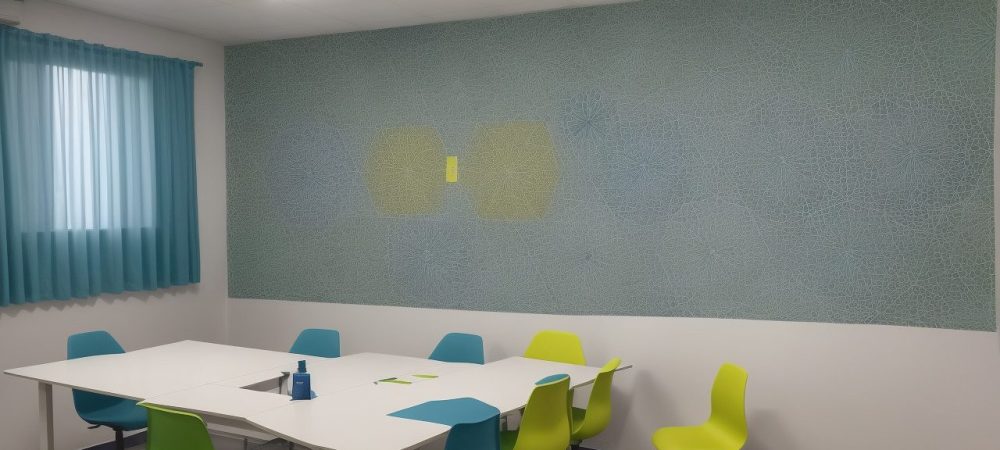 Ilustração de um servidor público liderando uma equipe, com foco em princípios da administração e curso online para melhoria de carreira.