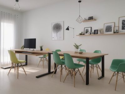 Imagem de um líder no serviço público orientando sua equipe em um ambiente moderno e tecnológico, com foco em compliance LGPD e segurança de dados.