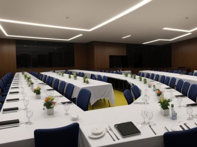 Líderes e servidores públicos discutindo a implementação da LGPD, com foco em auditoria e proteção de dados.