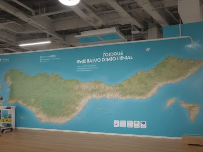Representação visual de liderança na administração pública, mostrando uma líder inspirando e guiando sua equipe, com foco em gestão de pessoas e serviço ao cidadão