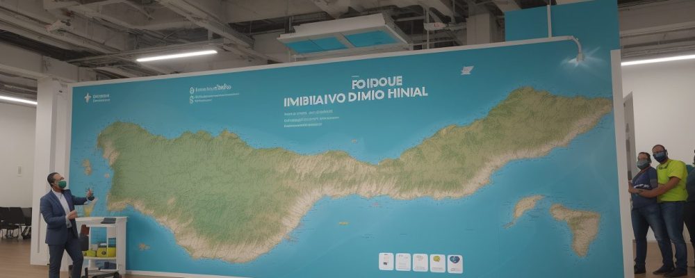 Representação visual de liderança na administração pública, mostrando uma líder inspirando e guiando sua equipe, com foco em gestão de pessoas e serviço ao cidadão