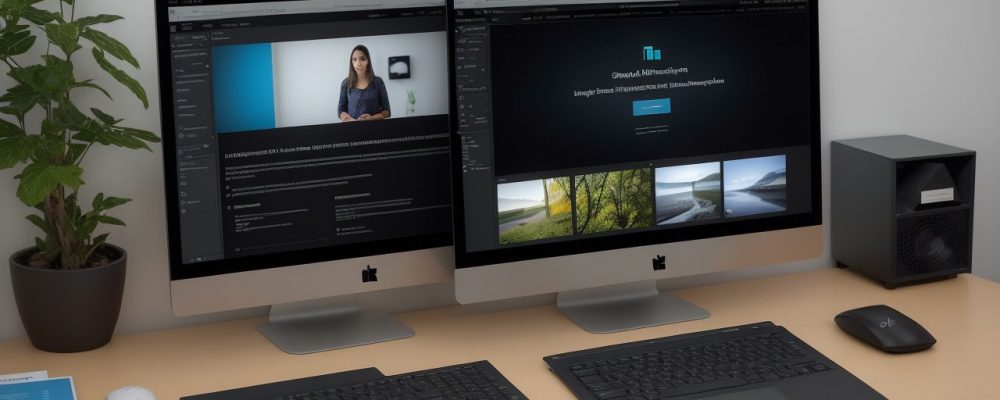 Alunos aprendendo Lightroom em um curso online, editando fotos e melhorando suas habilidades de edição