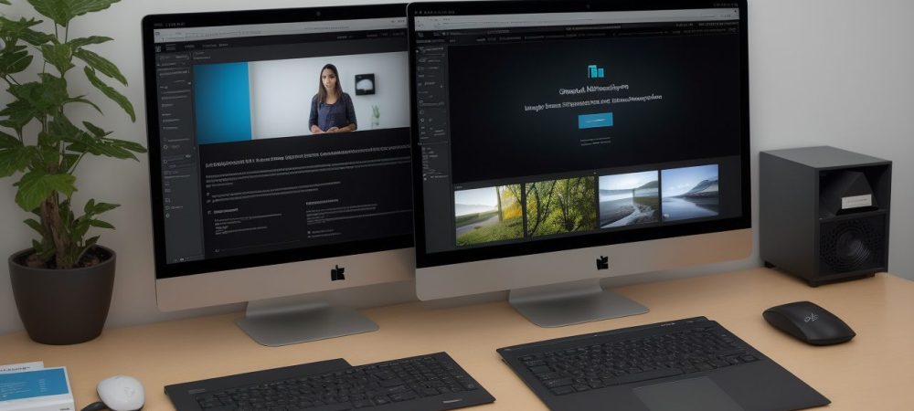 Alunos aprendendo Lightroom em um curso online, editando fotos e melhorando suas habilidades de edição