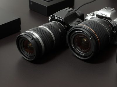 Interface do Adobe Lightroom exibindo ferramentas e recursos, com um curso online em destaque para iniciantes em edição de fotos