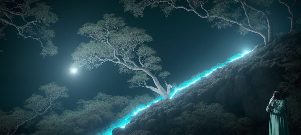 Representação visual da importância da logística empresarial, mostrando engrenagens, gráficos e um fluxo de produtos, simbolizando a otimização da cadeia de suprimentos.