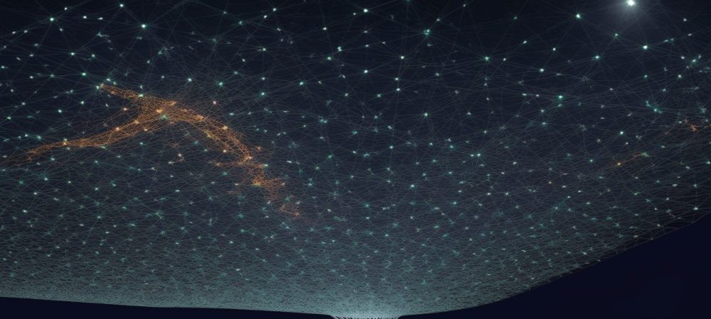 Representação visual do planejamento da distribuição e estratégias de logística, com foco em otimização e eficiência.