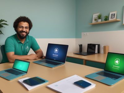 Microempreendedor individual formalizando negócio e acessando benefícios com curso online MEI