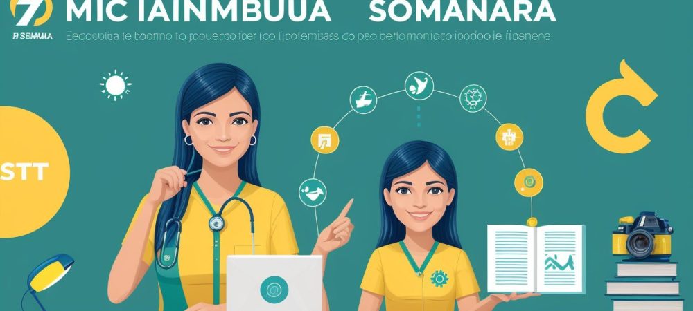 Ilustração mostrando as vantagens do MEI, como emissão de nota fiscal, acesso a benefícios e oportunidades de crescimento para microempreendedores.