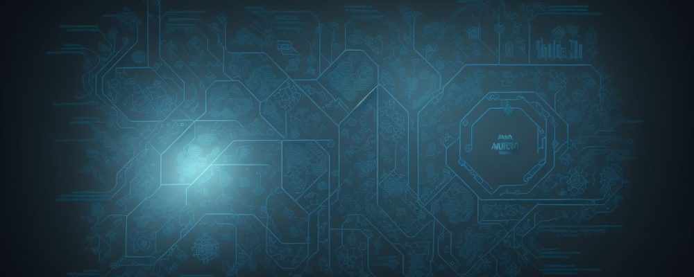 Ilustração mostrando um servidor público trabalhando em um projeto MVP (Produto Mínimo Viável), com gráficos e dados, em um ambiente de trabalho colaborativo.