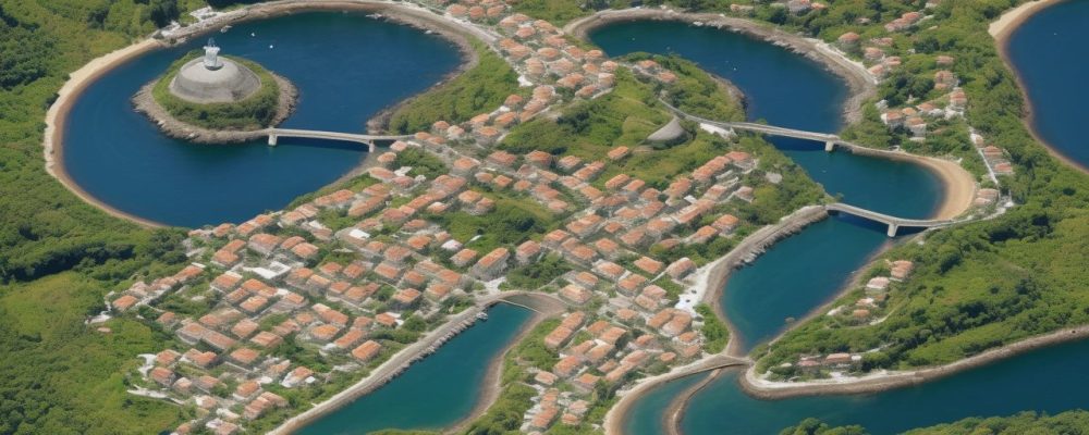 Ilustração mostrando um mapa de riscos sendo aplicado em um ambiente de trabalho do serviço público, com foco na segurança e bem-estar dos servidores.