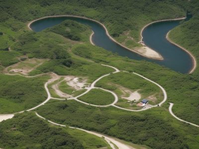 Representação visual do mapa de riscos sendo aplicado no serviço público, mostrando a identificação e análise de riscos para a segurança do trabalho