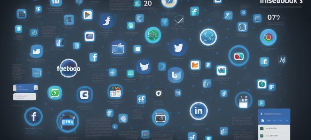 Representação visual de marketing digital aplicado ao setor público, mostrando comunicação, engajamento e estratégias para conectar cidadãos e governo.