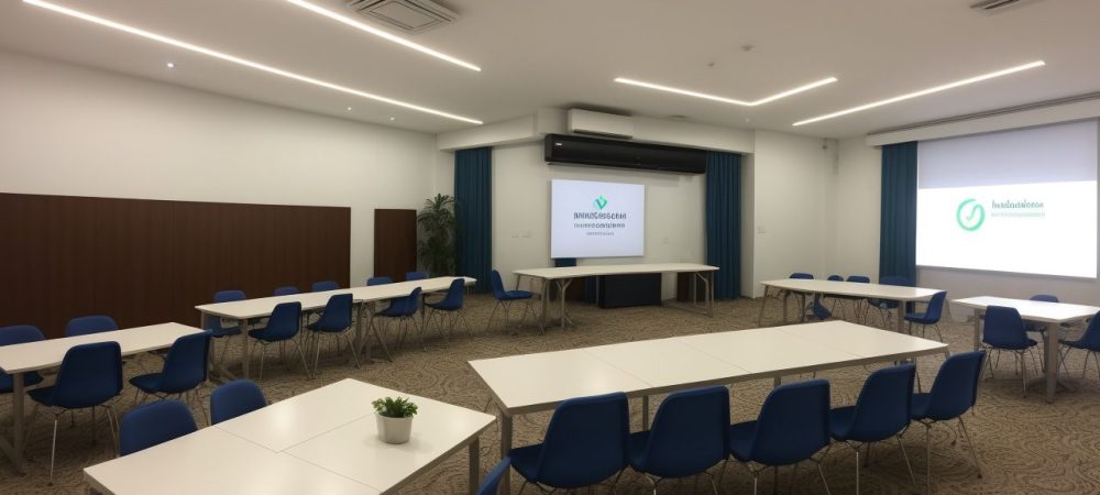 Imagem de pessoas participando de um curso de marketing multinível, mostrando estratégias de rede e sucesso financeiro